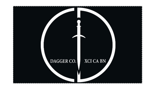 Dagger Company Flag (with left pole sleeve)