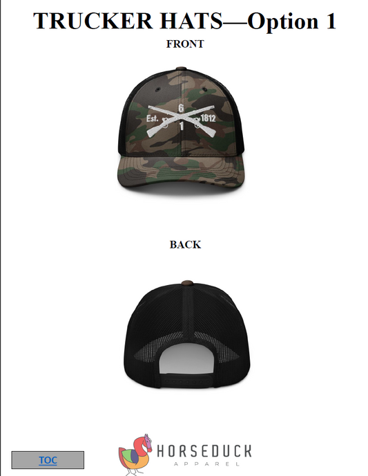 WS: Regulars - Embroidered Trucker Hats (1-24 Count)