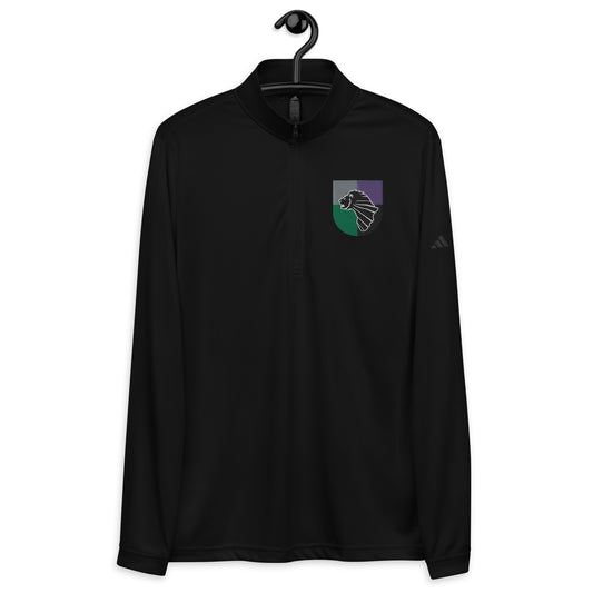 91 CA BN Embroidered Quarter zip pullover