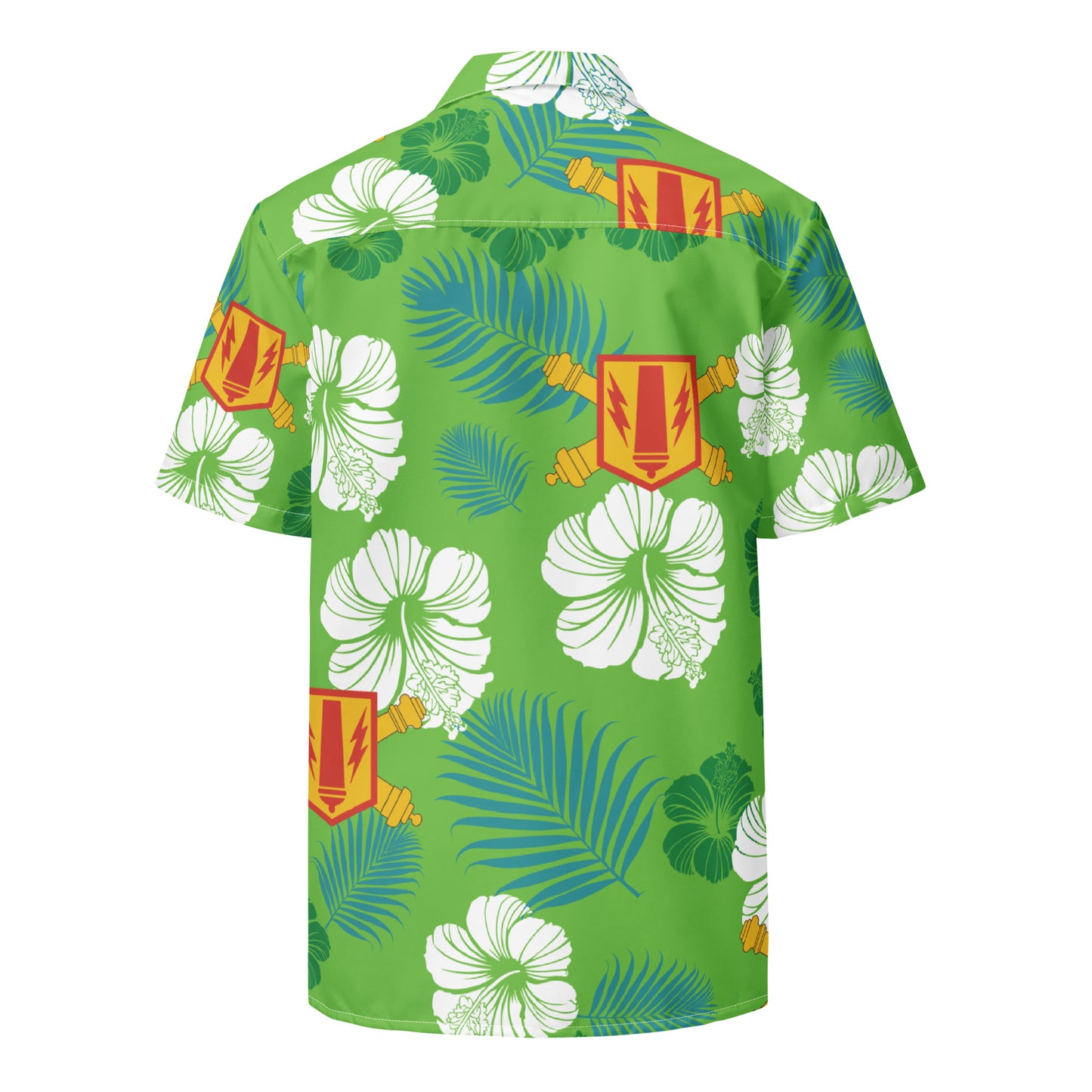 41FAB Hawaiian Shirt (green-100% polyester)