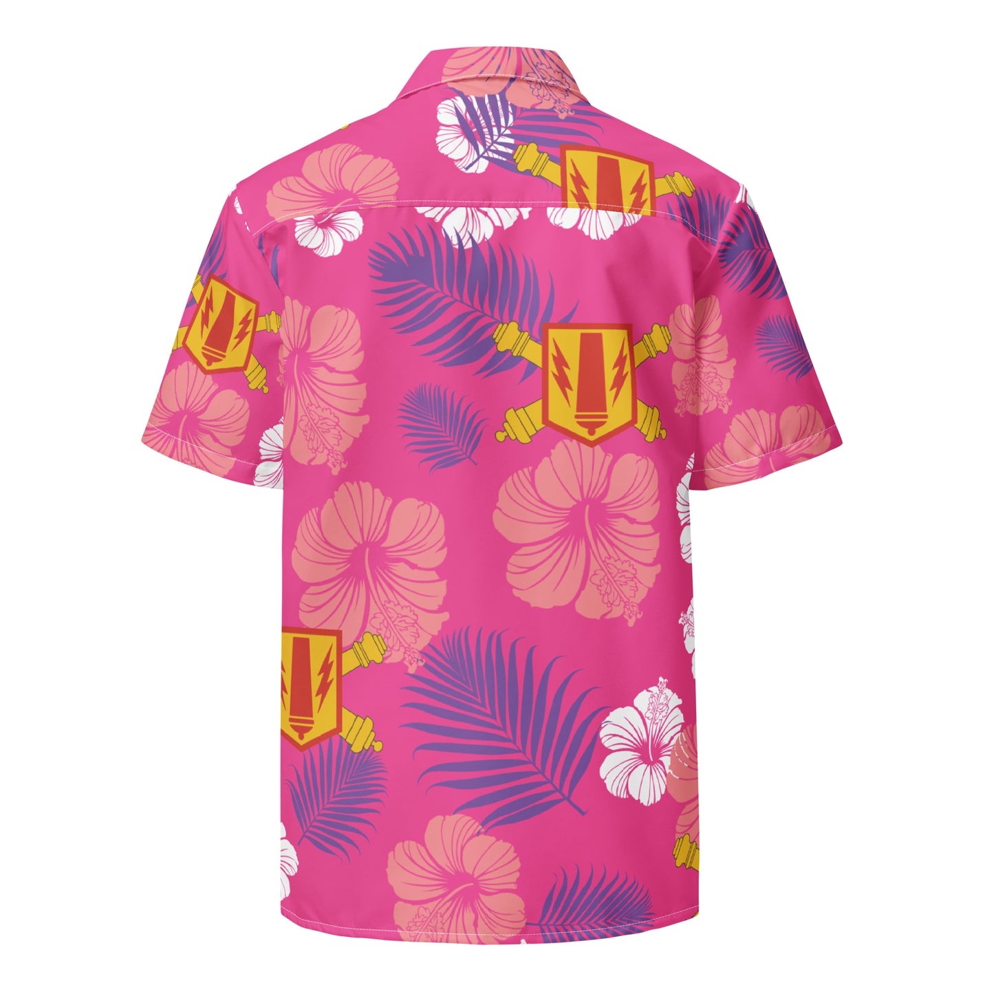 41FAB Hawaiian Shirt (Pink-100% polyester)