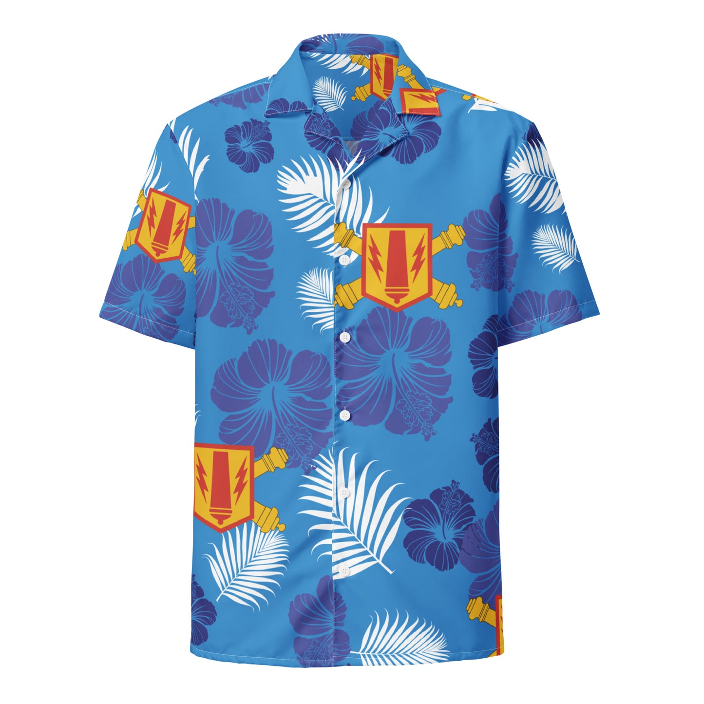 41FAB Hawaiian Shirt (Blue-100% polyester)