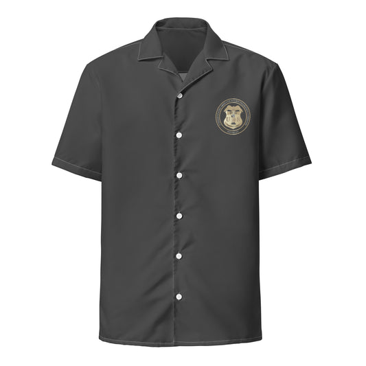 REGION I Button-up Short Sleeve Shirt (100% Polyester)