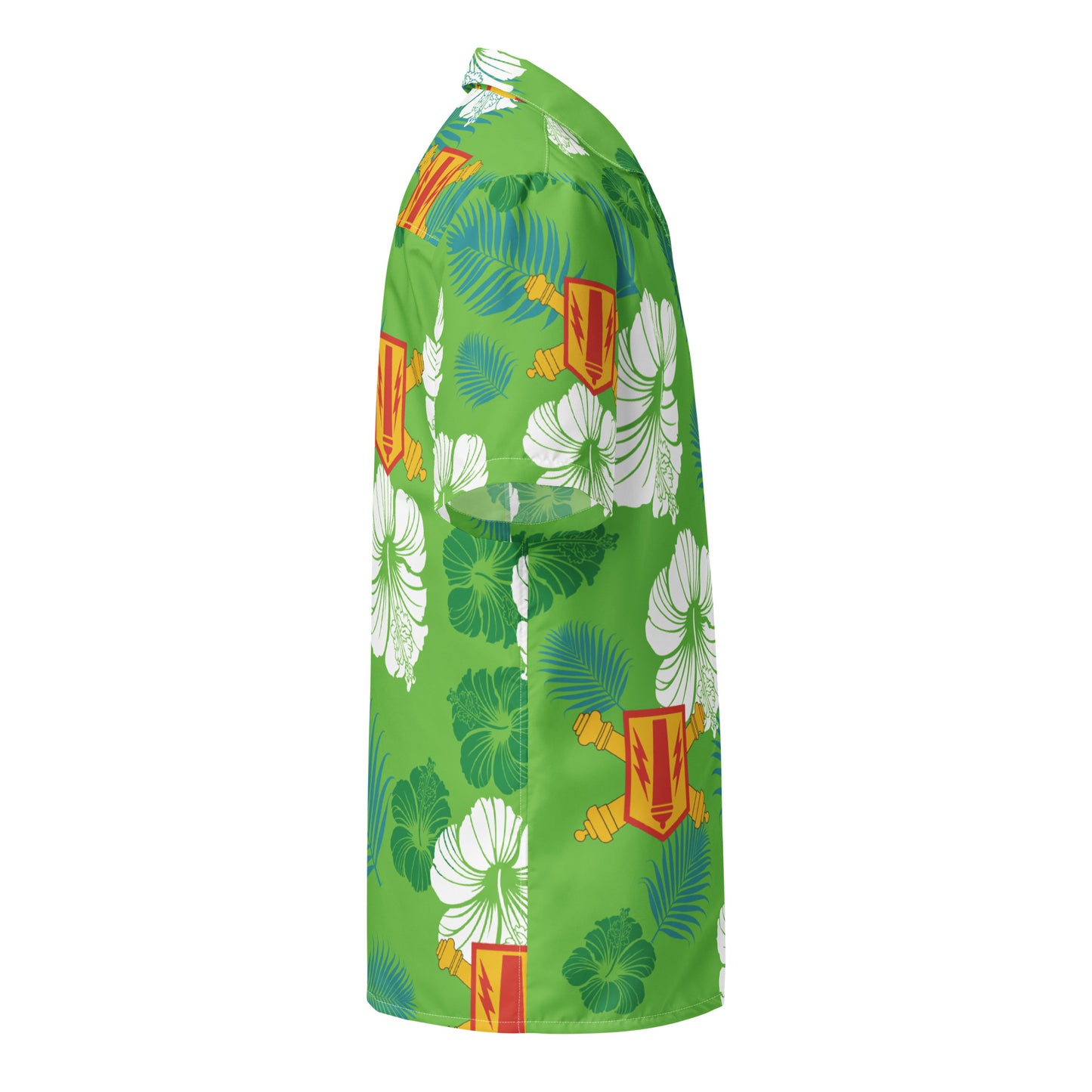 41FAB Hawaiian Shirt (green-100% polyester)