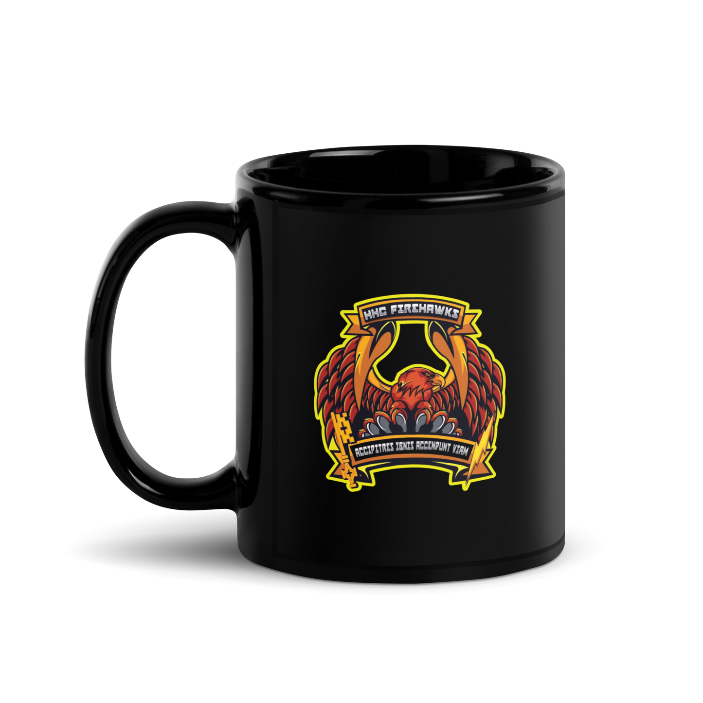 HHC/116th PED Black Coffee Mug