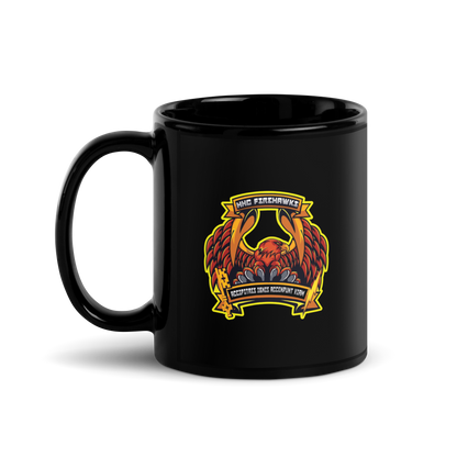 HHC/116th PED Black Coffee Mug