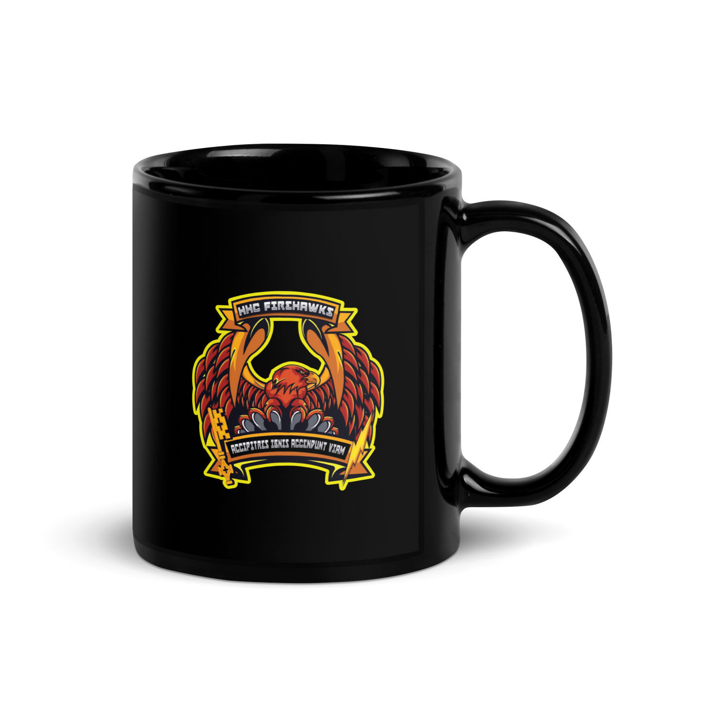 HHC/116th PED Black Coffee Mug