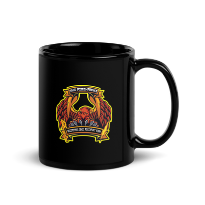 HHC/116th PED Black Coffee Mug