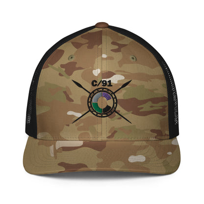 C/91 CA Multicam Snapback Trucker Hat