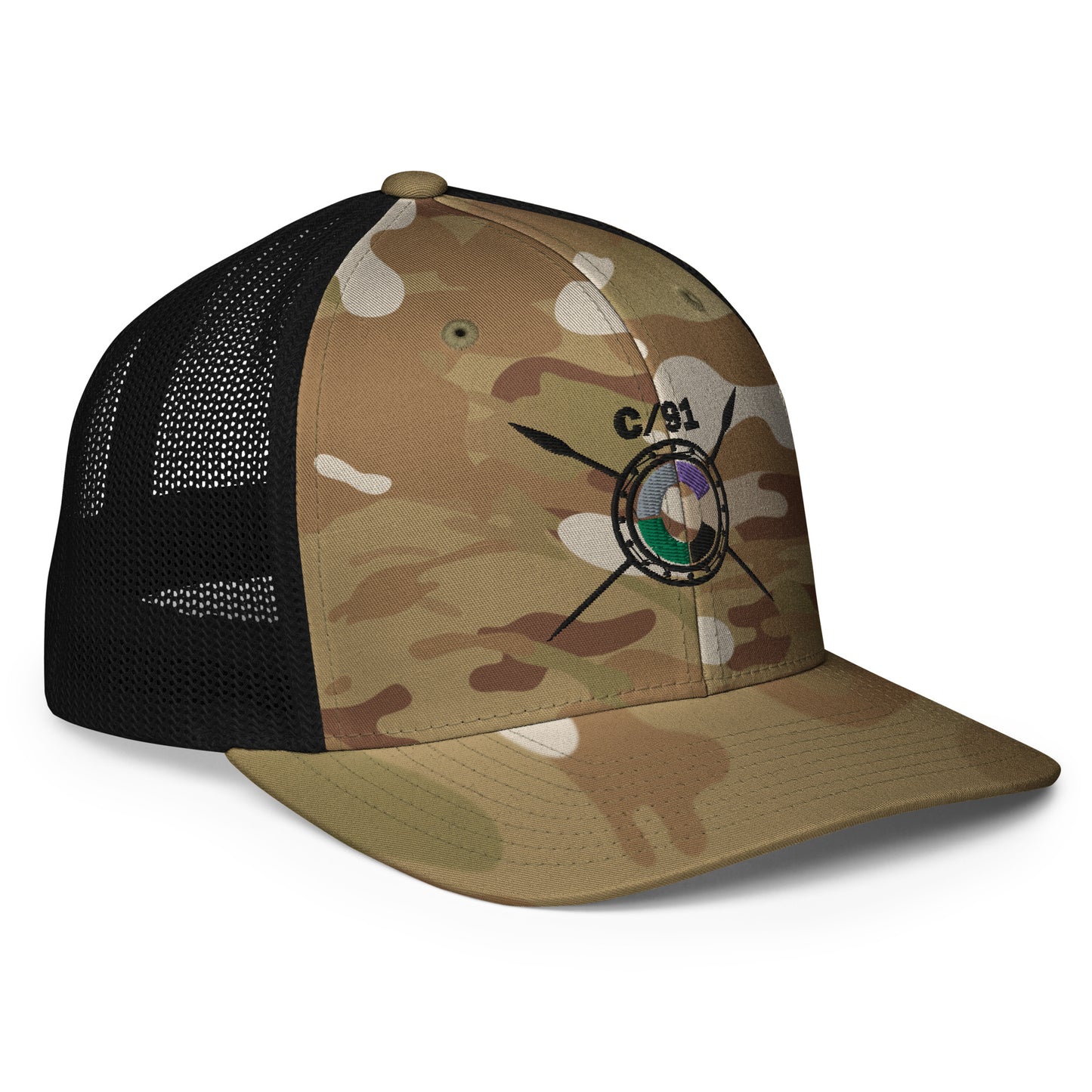 C/91 CA Multicam Snapback Trucker Hat