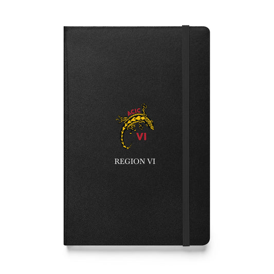 REGION VI Hardcover bound notebook (5.5" x 8.5")