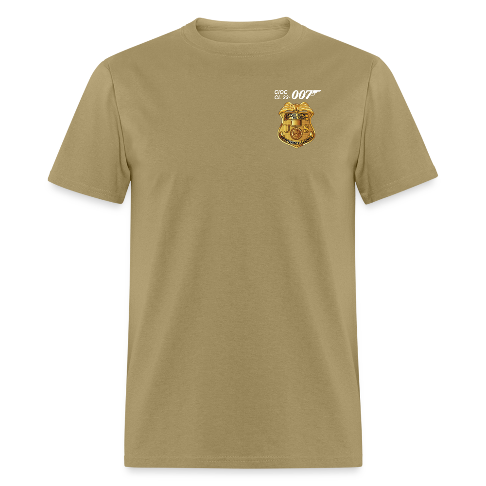 CCC Fruit of the Loom Tan T - khaki