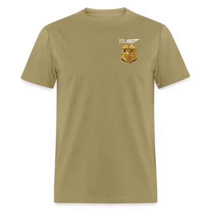 CCC Fruit of the Loom Tan T - khaki