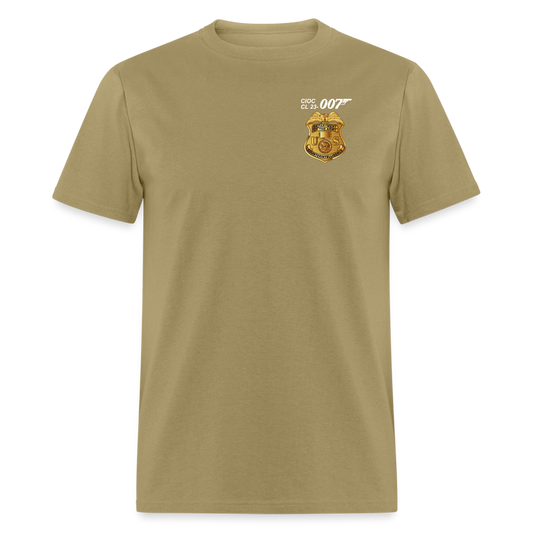 CCC Fruit of the Loom Tan T - khaki