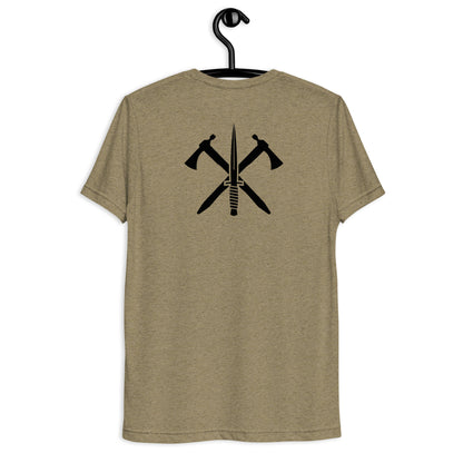 A/98 Tri-Blend Shirt (Black and Olive)