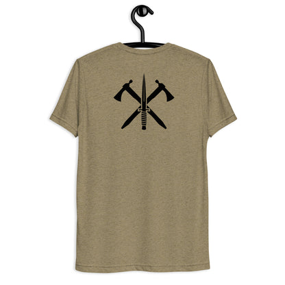 A/98 Tri-Blend Shirt (Black and Olive)