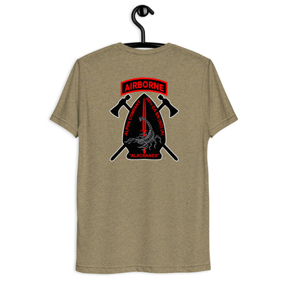 A/98 Tri-Blend Shirt (Black and Olive)