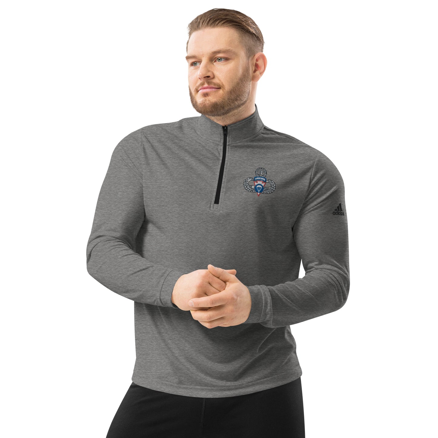 USAAAS Quarter zip pullover (subdued addidas)