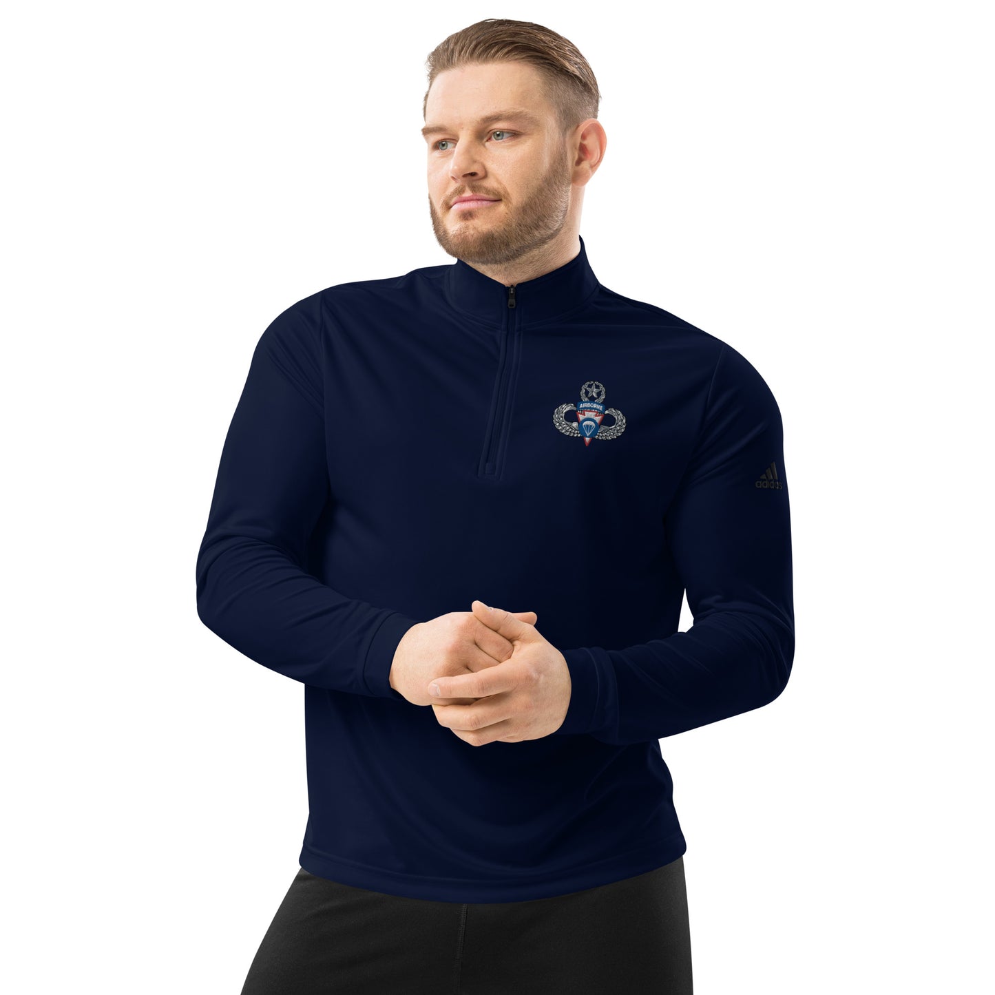 USAAAS Quarter zip pullover (subdued addidas)