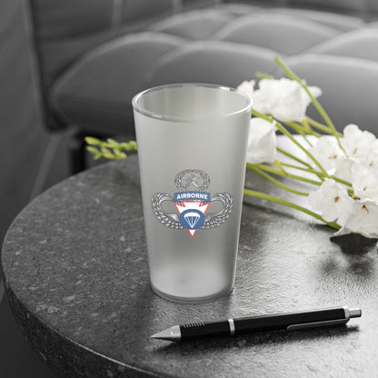 USAAAS Frosted Pint Glass