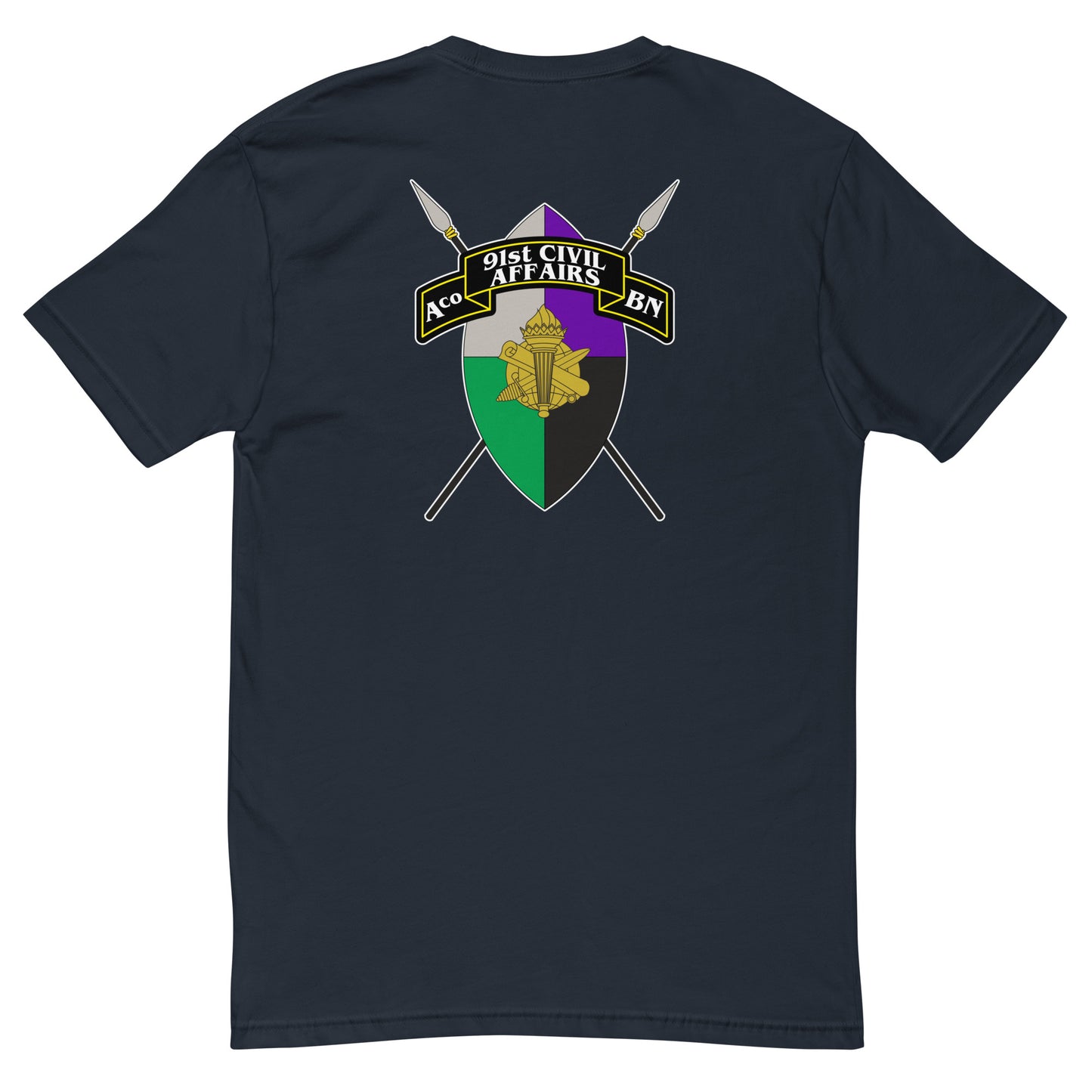 A/91 CA BN Shield T-Shirts