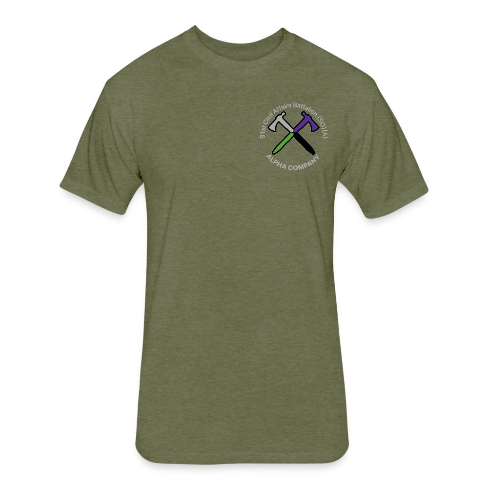 CAT 114 OCP T-Shirt - heather military green