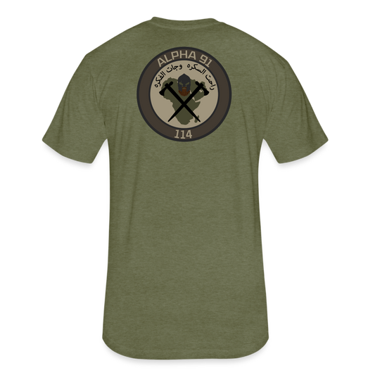 CAT 114 OCP T-Shirt - heather military green