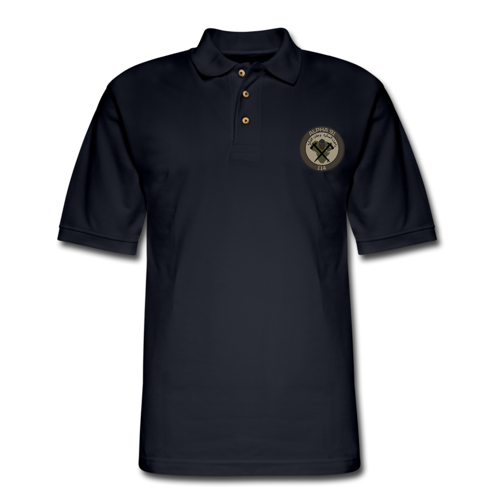 CAT 114 Men's Polo Shirt - midnight navy