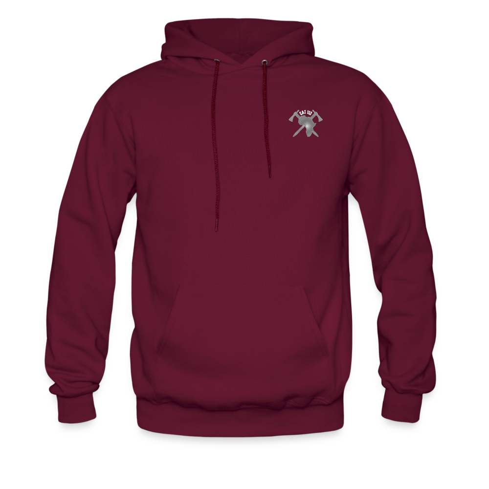 CAT 113 Hoodie - burgundy