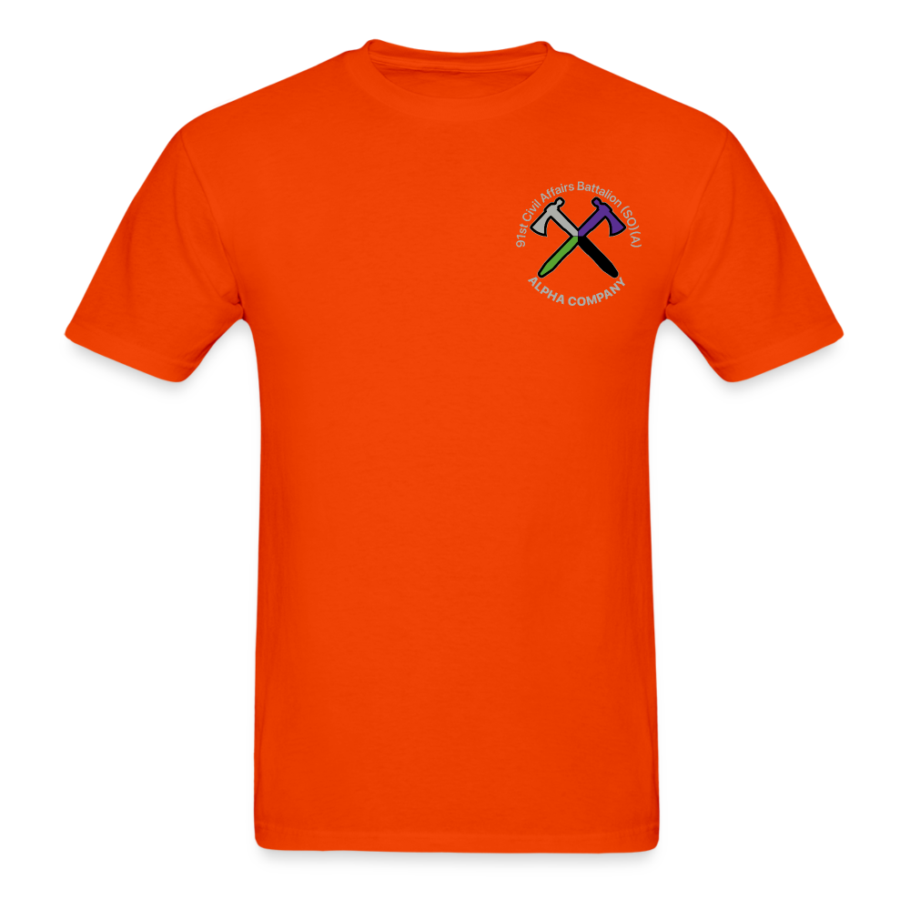 CAT 114 Off-Duty Shirts - orange