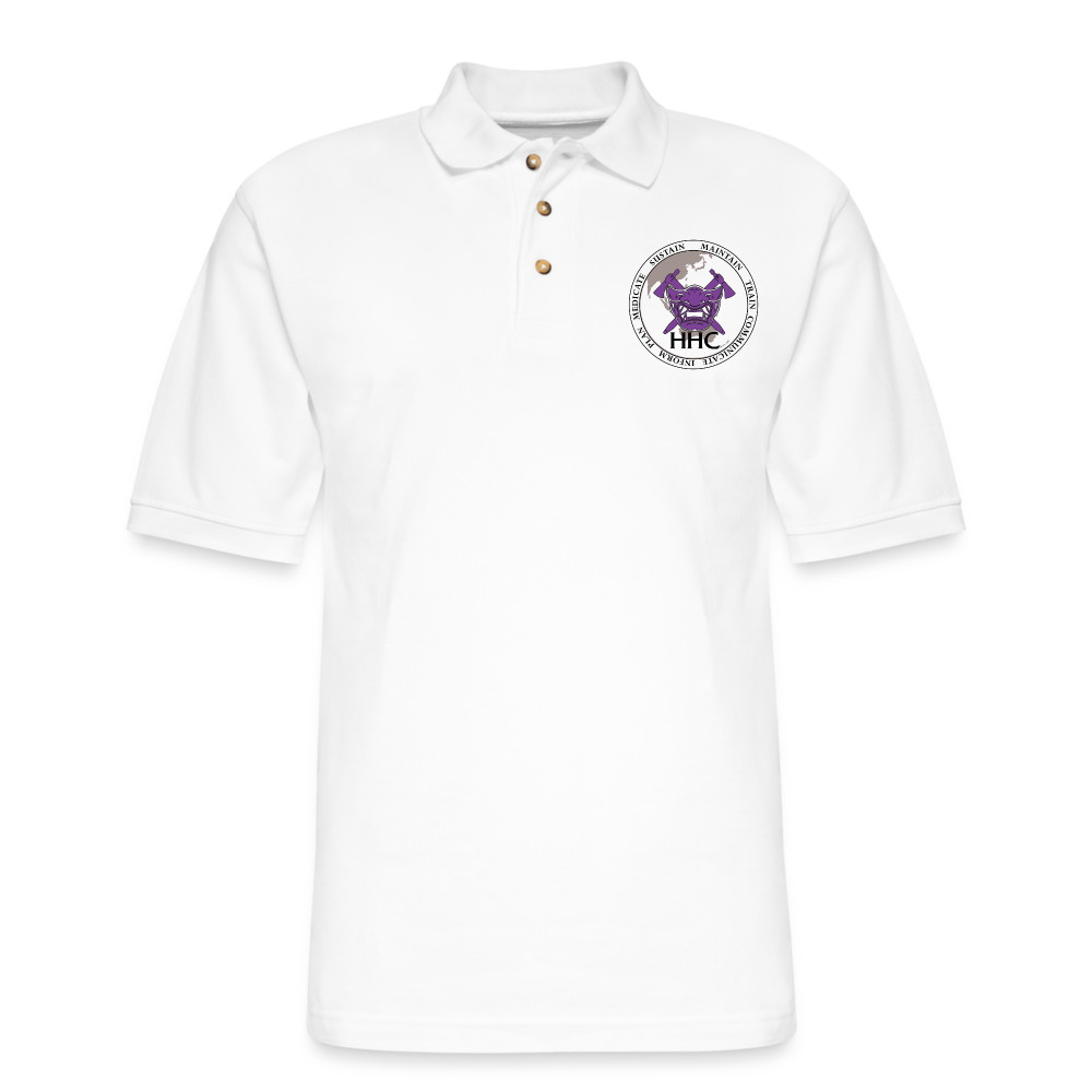 HHC 97 CA BN Men's Polo Shirt - white