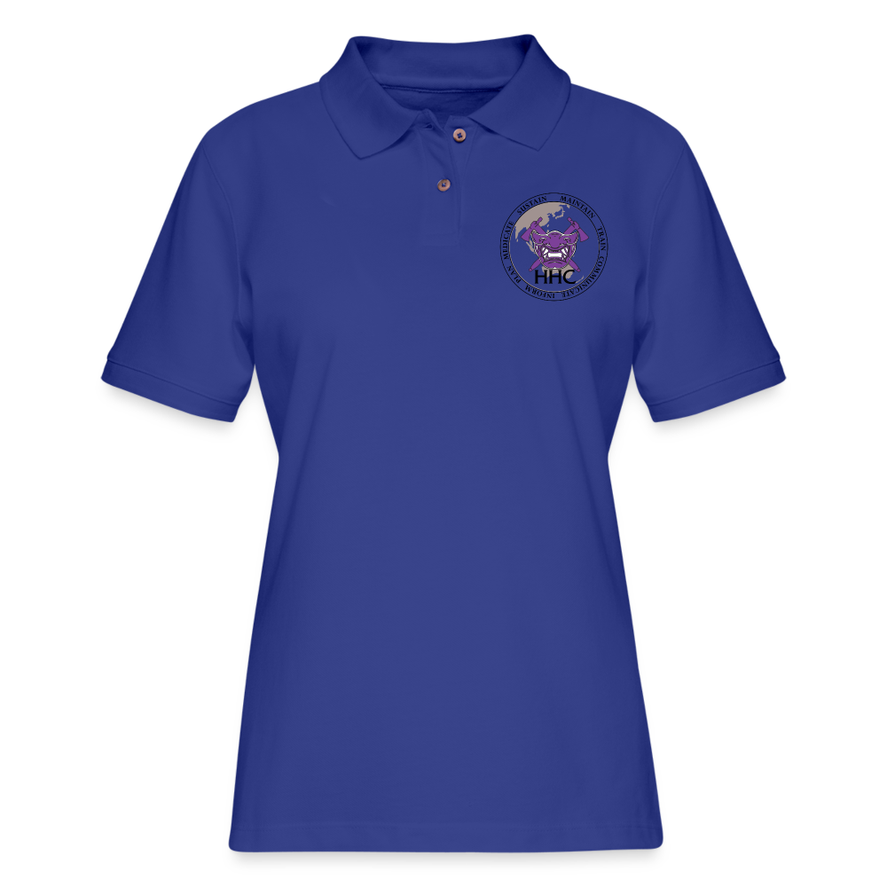 HHC 97 CA BN Woman's Polo Shirt - royal blue