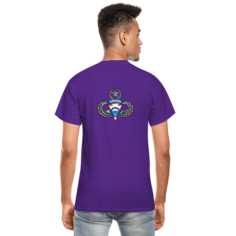 Airborne Raider Detachment T-Shirt - purple