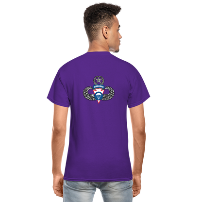 Airborne Raider Detachment T-Shirt - purple