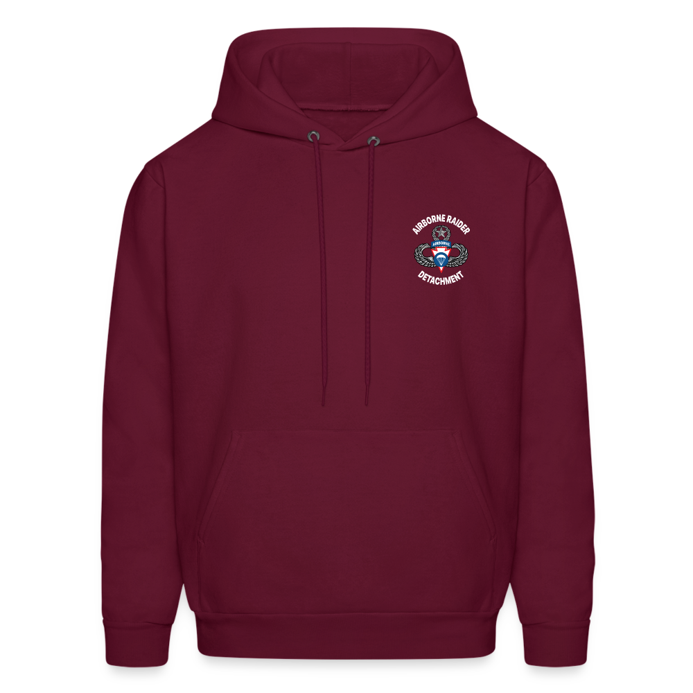 Airborne Raider Detachment Hoodie - burgundy