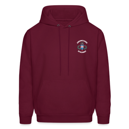 Airborne Raider Detachment Hoodie - burgundy