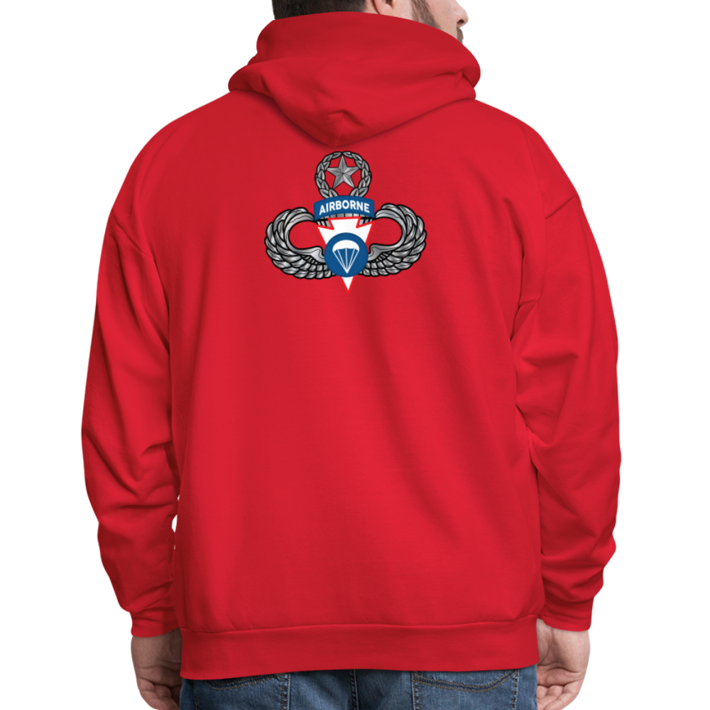 Airborne Raider Detachment Hoodie - red