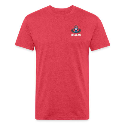 USAAAS/ARD Combo T-Shirt  2.0 - heather red