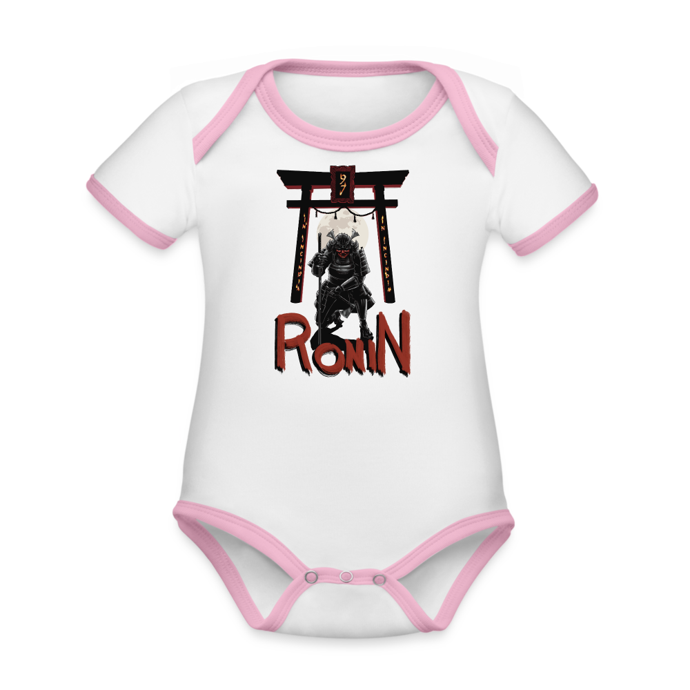 97th CA BN Onesie - white/pink