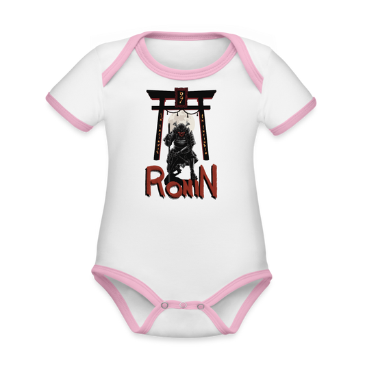 97th CA BN Onesie - white/pink