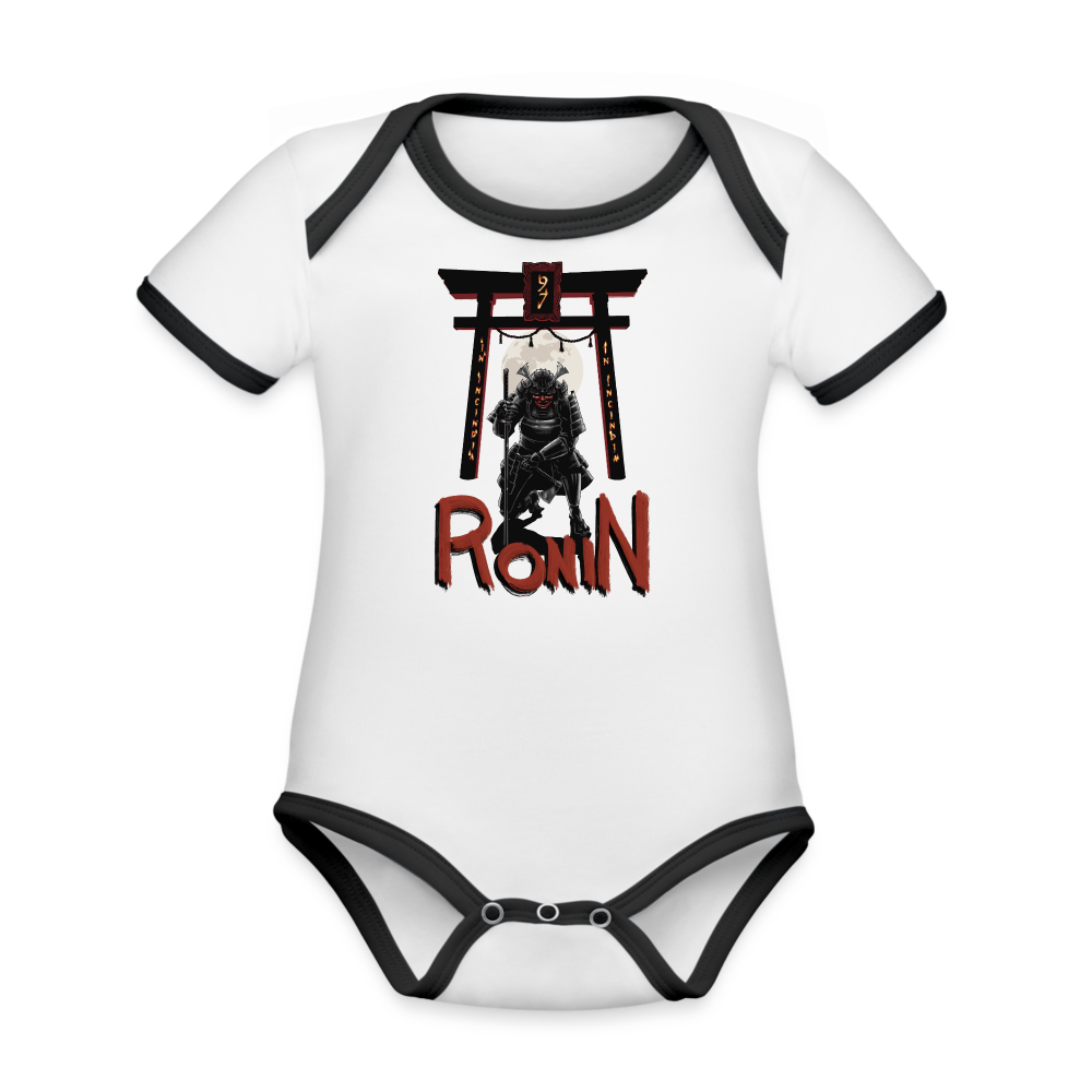 97th CA BN Onesie - white/black